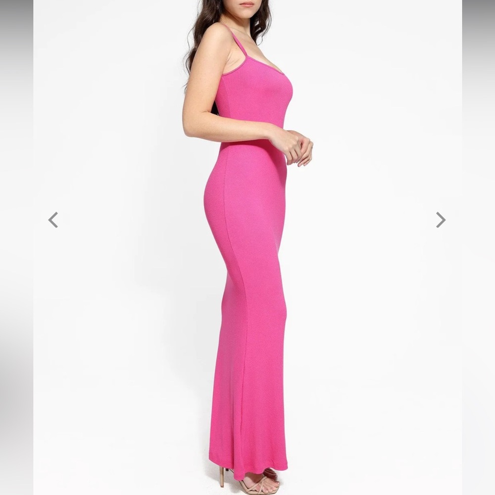 Shapewear Modal Slimming Maxi Slip Dress